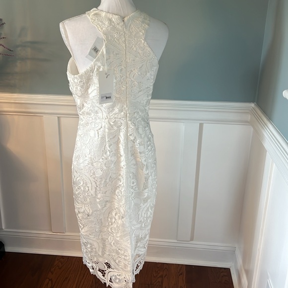 White Lace size 8 Likely women’s Dress - Picture 4 of 11